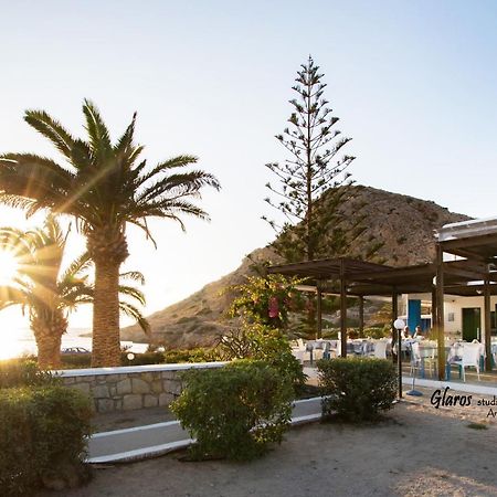Glaros Luxury Studio On The Beach Apartamento Arkasa Exterior foto